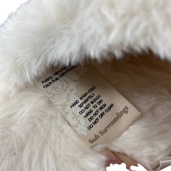 SOFT SURROUNDINGS Size S Cozy Feel Slippers Slides Scuffs Slip-On - Picture 8 of 9